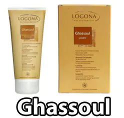 Ghassoul, poudre argileuse de Logona