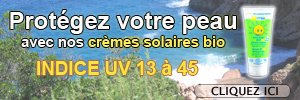 Cr�mes solaires bio