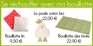Se r�chauffer avec une bouillotte