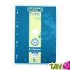 Copies doubles recycl�es Grand carreaux A4, lot de 50 Forever