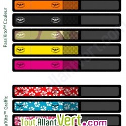 Bracelet anti-moustiques aux huiles essentielles Parakito + 2 recharges