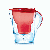 Carafe Brita édition Marella Rouge Passion 2.4litres Carafe Brita édition Marella Rouge Passion 2.4litres