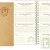 Agenda recycl� 2009 � la semaine sur 2 pages Natur'l 16x9cm Coloris Paille