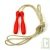 Corde � sauter, bois et jute