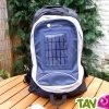 Sac � dos solaire 30 litres Bleu panneau 2.4W + Batterie Lithium-Ion