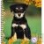 Cahier recycl� � spirale A4 70g 100 pages Grands carreaux Chiot noir