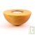 Bougeoir de table en bois, demi-cercle