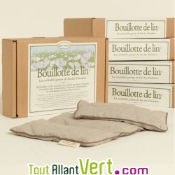 Bouillotte en graines de lin des Flandres