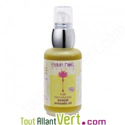 Huile v�g�tale d\'avocat bio, 50 ml, emma Noel