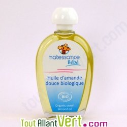 Huile d\'amande douce biologique b�b�, 50 ml