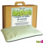 Oreiller en balles de sarrasin bio, Mille Oreillers