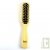 Brosse cheveux rectangulaire en bois FSC Tek, picots en bois