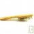Brosse cheveux rectangulaire en bois FSC Tek, picots en bois