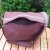 Sac � bandouli�re urbain Besace Deluxe, chanvre biologique, 37x30x18cm, marron