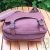 Sac � bandouli�re urbain Besace Deluxe, chanvre biologique, 37x30x18cm, marron
