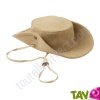 Chapeau safari, chanvre biologique, 58 cm naturel