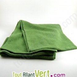 Echarpe longue tricot�e en chanvre, 195 cm, vert