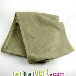 Echarpe longue tricot�e en chanvre, 195 cm, naturel