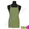 Tablier de cuisine 100% chanvre, vert