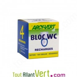 Recharge Bloc WC Bio x4