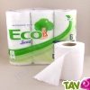 Papier toilette 100% recycl� - Lot 6 rouleaux