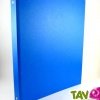 Classeur recycl� couleur, 4 anneaux, dos 3 cm
