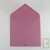 Enveloppes recycl�es 15x15 cm, parme, Couleur de Provence, 100g, lot de 50