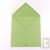 Enveloppes recycl�es 15x15 cm, pistache, Couleur de Provence, 100g, lot de 50