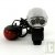 Lampe v�lo � dynamo avant et arri�re, 3 leds puissantes