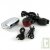 Lampe v�lo � dynamo avant et arri�re, 3 leds puissantes