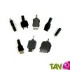 8 adaptateurs pour chargeur de t�l�phone et USB