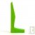 Lettre L de couleur en bois pour pr�nom, H.7,5 cm
