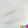 Cartes recycl�es 14x14 cm, blanc, Couleur de Provence, 175g, lot de 100