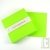 Cartes recycl�es 14x14 cm, vert, Couleur de Provence, 175g, lot de 100