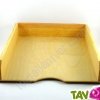 Corbeille � courrier bois pour A4