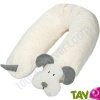Coussin de d�tente et d'allaitement, coton bio et balle d'�peautre bio, chien