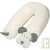 Coussin de d�tente et d'allaitement, laine et balle d'�peautre bio, chien