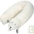 Coussin de d�tente et d'allaitement, coton bio et balle d'�peautre bio, mouton