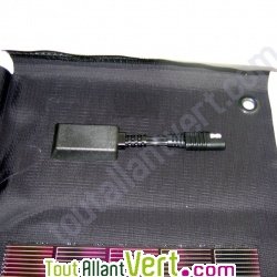Panneau solaire 12W, portable, souple et pliable