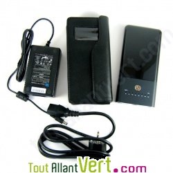 Panneau solaire 25W + batterie universelle , portable, souple et pliable