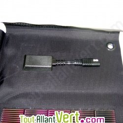 Panneau solaire 12W + chargeur universel de batterie