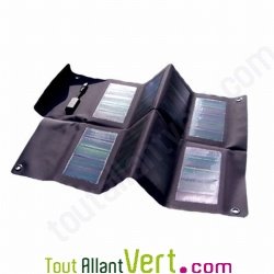 Panneau solaire 12W + chargeur universel de batterie