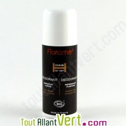 D�odorant Homme � bille bio, Florame, 50ml