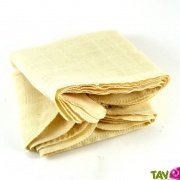 Serviettes multi-usage reutilisable et lavable coton bio x6