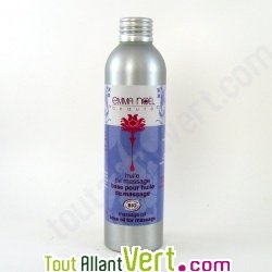 Huile de massage, base pour l'huile de massage bio, Emma No�l, 200 ml