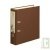 Classeur � levier carton recycl�, chocolat, Forever, dos 8 cm