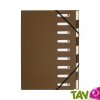 Trieur 9 compartiments, dos extensible, A4+ recycl�, Forever
