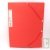 Chemise 3 rabats + �tiquette, recycl�, rouge Forever