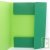 Chemise 3 rabats + �tiquette, recycl�, vert fonc� Forever