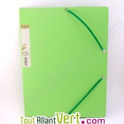 Chemise 3 rabats + �tiquette, recycl�, vert clair Forever